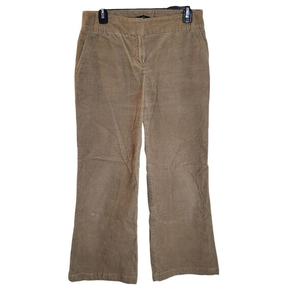 J. Crew Womens Size 4 Tan Solid Wide Leg Corduroy Pants - Picture 1 of 10
